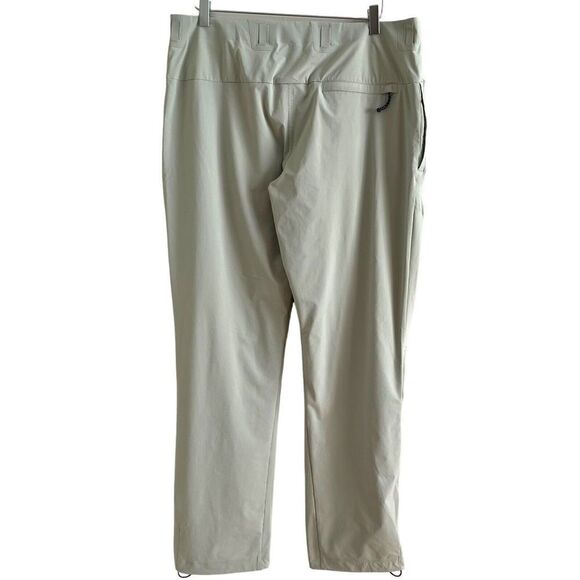 Mountain Hardware Hiking Outdoor Pants cinch bottom Mint Green Size 14 - Picture 2 of 15